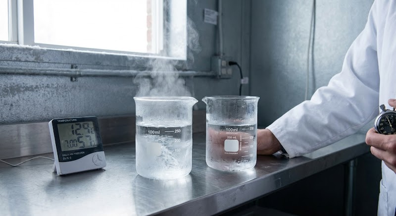 Efeito Mpemba: O Paradoxo da Água Quente que Congela Rápido