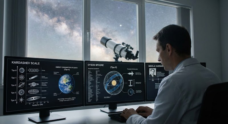 Escala Kardashev: Descubra a Nota da Humanidade no Universo