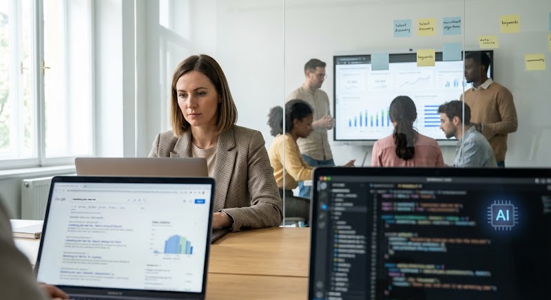 Búsqueda de Empleo en Marketing: La IA Más Allá del 'Cerca de Mí'